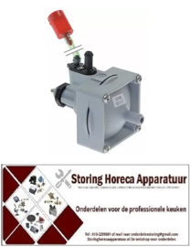 033361744 - Naglansdoseerapparaat type DW met hulpdrukaansluiting glansspoelmiddel ingang 4mm uitgang 8mm