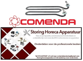 671416270 -Verwarmingselement 500W 230V VC 1 L 225mm B 95mm H 30mm draad M12x1 bevestigingsafstand 86mm COMENDA