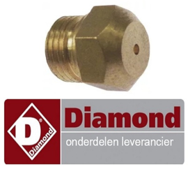 42667400300 - Gasinspuiter 3.5 KW voor propaangas fornuis DIAMOND C6GA11-SP