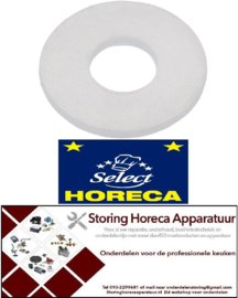 615A040382 - Vlakpakking silicone OD ø 29mm ID ø 12mm materiaaldikte 1,6mm voor koffiemachine HORECA SELECT