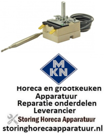 Thermostat Pour Friteuse EGO - Réf. 55.13034.120 - Pour Modèles MKN 2020302A01, 2020301A01... - Température Max 190°C - Capteur 6x87mm