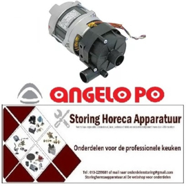 164500094 -Waspomp ingang ø 28mm uitgang ø 26mm type ZF131SX 230V 50Hz fasen 1 0,2kW 0,15PS L 195mm ANGELO -PO