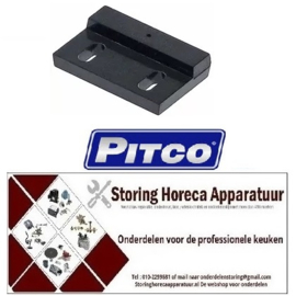 153345700 - Magneet L 29mm H 6,5mm B 19mm LA 16mm M3 gat ø 3,5mm PITCO