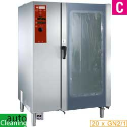 SDE/22-CL - Elektrische oven directe stoom en convectie, 20xGN2/1+Cleaning DIAMOND
