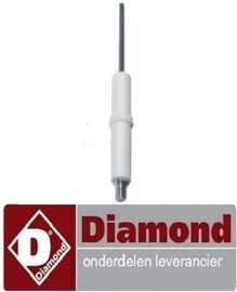 701RTCU900010 - Bougie / Onstekingskaars waakvlam voor gasfriteuse DIAMOND