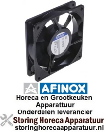 303601634 - Axiaalventilator L 119mm B 119mm H 25mm 230VAC 50Hz 14W lager kogellager AFINOX