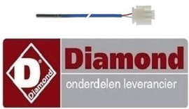 407231016 - Temperatuurvoeler silicone tank voeler -40 tot +110°C voor kapvaatwasser DIAMOND DK7