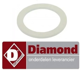 53113007 - Pakking kunststof afvoerventiel ijsblokjes machine DIAMOND ICE25