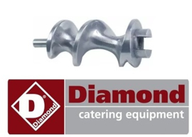 TS8 - VLEESMOLEN / GEHAKTMOLEN DIAMOND EUROPE HORECA EN GROOTKEUKEN APPARATUUR REPARATIE ONDERDELEN