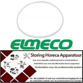 236650258 - Pakking voor deksel transparant D1 ø 338mm ID ø 5mm H 7,3mm voor Granita machine ELMECO