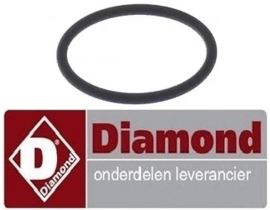 408456079 - O-Ring voor doorvoer afvoer voor doorschuifvaatwasser  DIAMOND D26