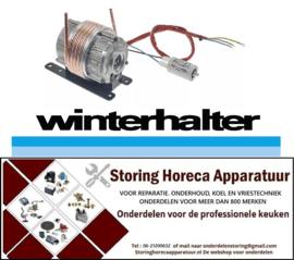 362501520 - Pomp ingang ø 6mm uitgang ø 6mm type C042206 220/240V 50/60Hz fasen 1 0,33kW L 130mm WINTERHALTER