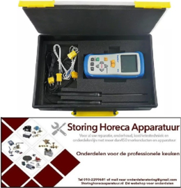 744800114 - Temperatuurmeterset PEAK TECH 5110 draad-, oppervlakte-, insteekvoeler