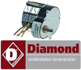 78391310530 - Tandwielmotor MOTEC type 230V 50Hz 500U-min schacht ø 6mm L 46mm B 48mm H 65mm DIAMOND