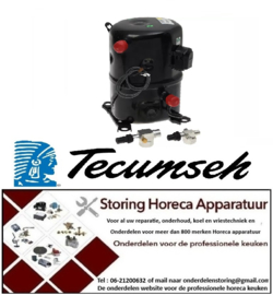 7515077030 -Compressor type FH4532Z/R koelmiddel R404 HMBP 2 1/2HP 400V 50Hz cilinderinhoud 56,65cm³ 2,5HP Tecumseh
