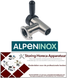 261541997 - Aftapkraan pijp-ø47mm A 98mm Alpeninox Kookketel