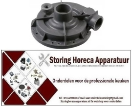 105502014 - Pompdeksel FIR ingang ø 45mm uitgang ø 40 mm voor waspomp