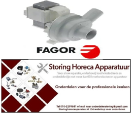 962501595 -Afvoerpomp 38W 200-240V ingang ø 30mm uitgang ø 24mm 50-60Hz  FAGOR