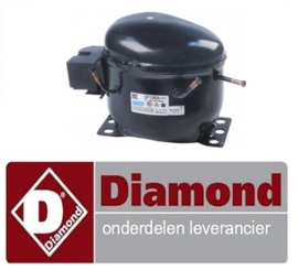 12612128698 - Compressor R600a voor koelkast DIAMOND