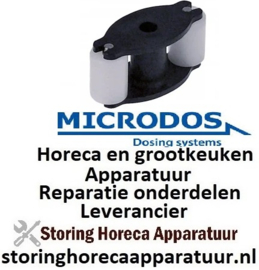 163361515 - Slangrol glansspoelmiddel slangtype silicone zwart MICRODOS