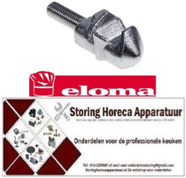 246694254  - Tegenstuk met pin 2-standen voor deursluiting oven ELOMA