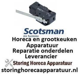 142345044 -Microschakelaar met hendel bediend door hendel 250V 16A 1CO aansluiting vlaksteker 6,3mm SCOTSMAN