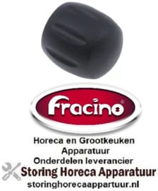 289111285 -  Knop ø 44,3mm as ø 9,5mm zwart FRANCINO