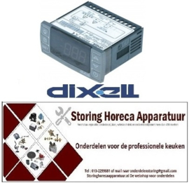 381378000 - Thermostaat elektronische regelaar DIXELL XR20CX-5N0C1 inbouwmaat 71x29mm 230V spanning AC NTC/PTC