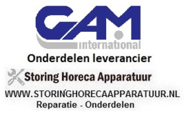 GAM HORECA EN GROOTKEUKEN APPARATUUR REPARATIE ONDERDELEN