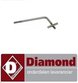 070.611.312.00 - STEUN VOOR HANDVAT VAN LAVASTEENROOSTER DIAMOND G65/GPL7T