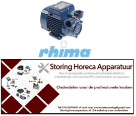 175500060 -Drukverhogingspomp ingang ø 1" uitgang ø 1" type PQM60 230V 50Hz fasen 1 0,37kW PEDRELLO  Rhima