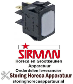 437359154 - Signaallamp inbouwmaat 30x22mm 230V wit SIRMAN