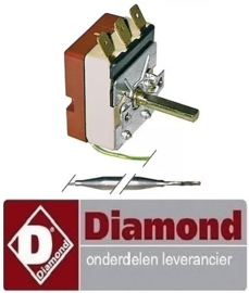 313375006 -Thermostaat.max. 85°C instelbereik 30-85°C 1-polig DIAMOND C5FV6-BP