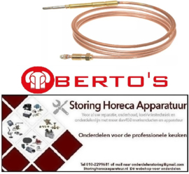 541107619 - Thermokoppel L 1000 mm voor horeca apparatuur BERTOS