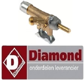 165030151 - Gaskraan voor kippengrill DIAMOND RVG/6 CM