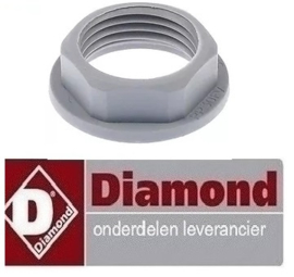 237517454  -Moer voor wasarm AD ø 35mm dikte 11mm kunststof voor vaatwasser DIAMOND 04d/6s