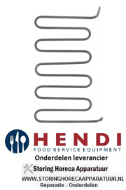 103902035 - Verwarmingselement 1600W 230V Contactgrill beneden HENDI