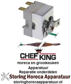 465390465 - Boiler thermostaat t.max. 90°C instelbereik 0-90°C voor vaatwasser  CHEFKING