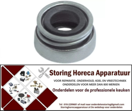 221510716 - Glijring dichting RVS/keramisch/EPDM BuD ø 24mm inbouw ø 24/26mm voor schacht ø 8mm