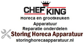 CHEF-KING VAATWASSER HORECA EN GROOTKEUKEN APPARATUUR REPARATIE ONDERDELEN