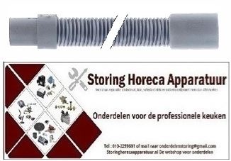 500530607- Afvoerslang  L 2000 mm A ø binnen 24 mm
