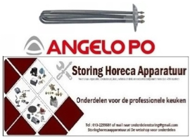 395415021 - Verwarmingselement 4500W 230V voor vaatwasser ANGELO PO