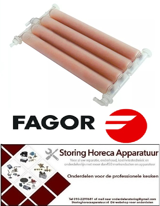785505102 - Waterontharder 4-maal L 380mm B 180mm voor vaatwasser FAGOR