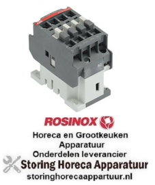 991381136 -Relais AC1 25A 24VAC hoofdcontact 3NO hulpcontact 1NO aansluiting schroefaansluiting ROSINOX