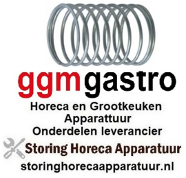 232512108 - Drukveer ø 41,3mm voor afvoer vaatwasser GGM GASTRO
