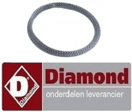 729A94GU00003 - Pakking ID ø 57mm AD ø 67mm voor beschermglas lamp pizzaoven DIAMOND