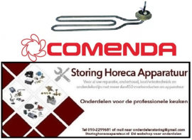 543415017 -Verwarmingselement 1500W 230V VC 1 draad 1¼" L 295mm B 92mm H 27mm L1 45mm L2 45mm L3 205mm COMENDA