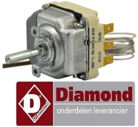 VE192.661.027.00 - Thermostaat t.max. 300°C voor fornuis DIAMOND E65/4PFV7