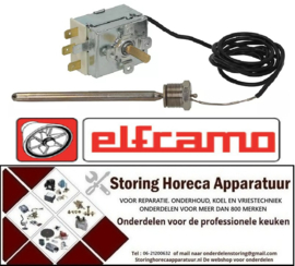 373390173 - Thermostaat t.max. 87°C instelbereik 27-87°C 1-polig 1CO 15A voeler ø 6,5mm voeler L 95mm ELFRAMO