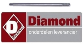 DIA096IB2080712 - Stanggreep L 160mm ø 10mm voor IJscrusher DIAMOND